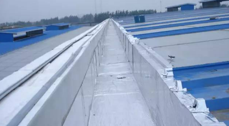 天门办公楼屋面防水案例